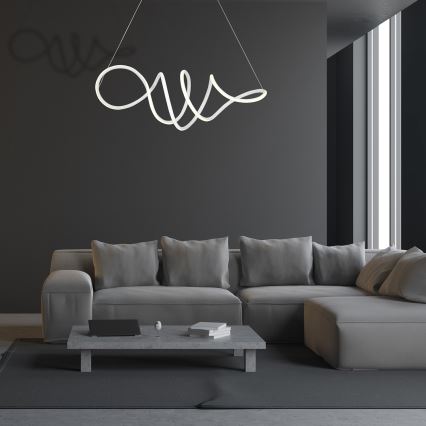 LED Lustr na lanku LOCA LED/50W/230V