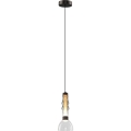 LED Lustr na lanku LUCCO LED/13W/230V pr. 15 cm kouřová