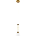 LED Lustr na lanku LUCCO LED/13W/230V pr. 15 cm zlatá