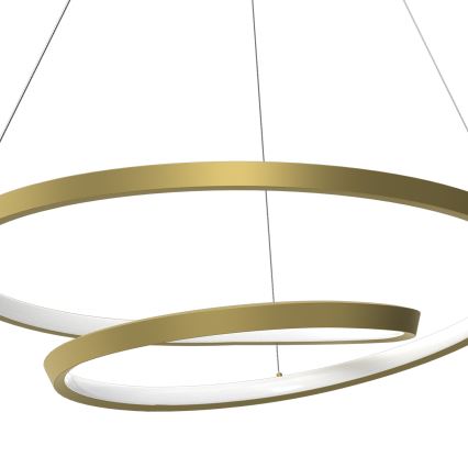 LED Lustr na lanku LUCERO LED/48W/230V zlatá