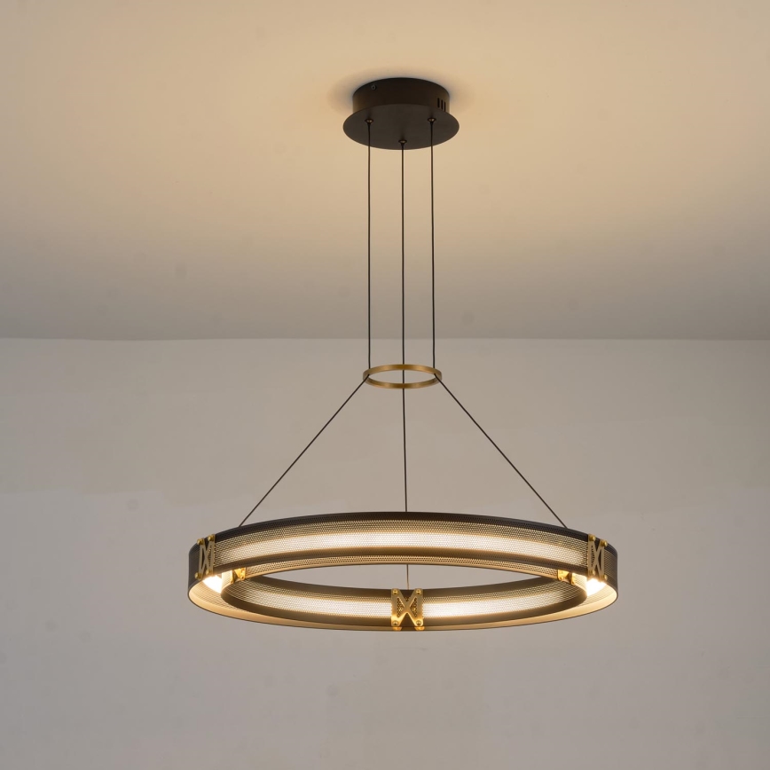 LED Lustr na lanku LUIS LED/33W/230V 3000K 62x120 cm