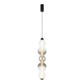 LED Lustr na lanku LUMMI LED/19W/230V černá/kouřová