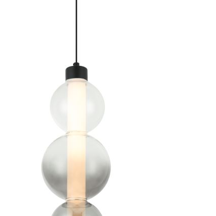 LED Lustr na lanku LUMMI LED/19W/230V černá/kouřová