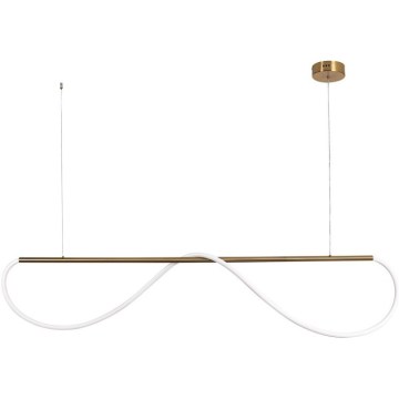 LED Lustr na lanku MELECA LED/36W/230V 3000/4000/6000K 160 cm zlatá