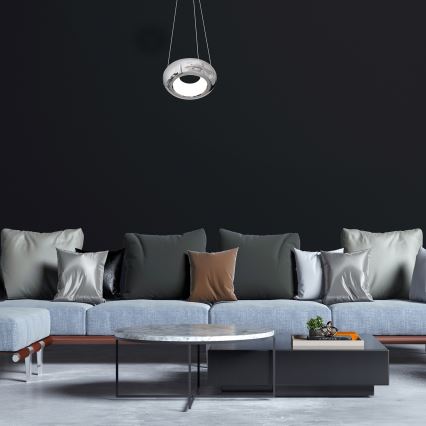 LED Lustr na lanku MERCURIO 1xLED/12W/230V