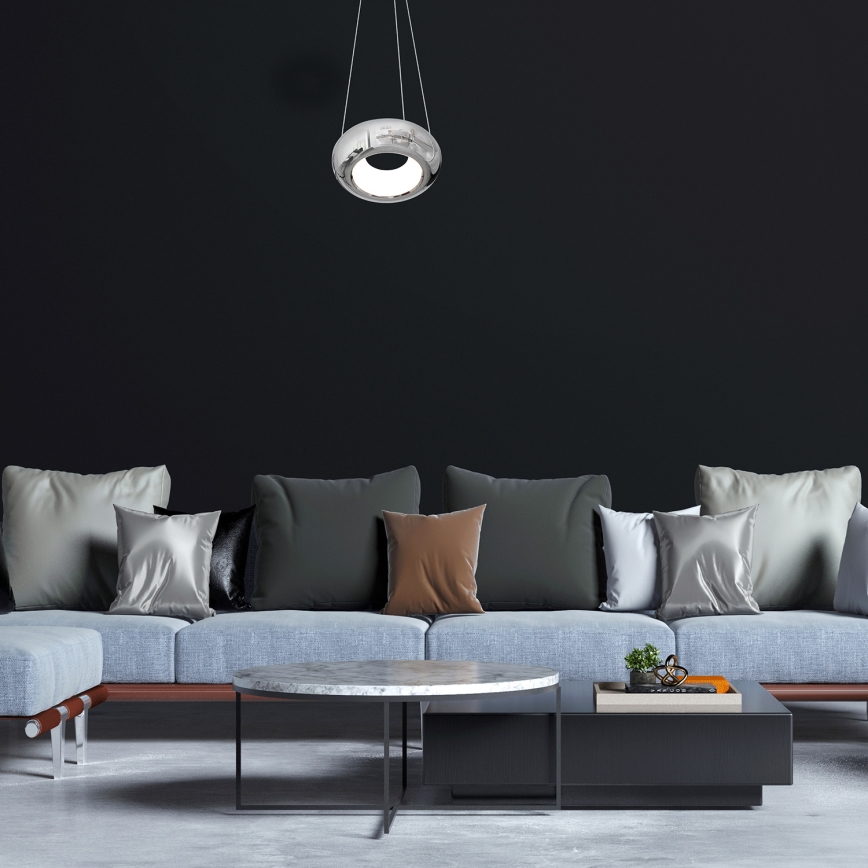 LED Lustr na lanku MERCURIO 1xLED/12W/230V