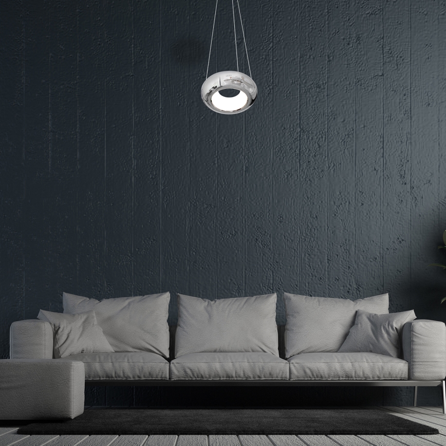 LED Lustr na lanku MERCURIO 1xLED/12W/230V