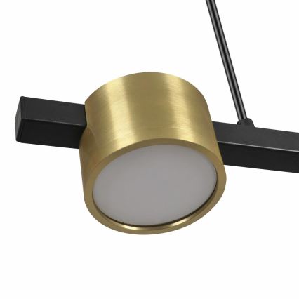 LED Lustr na lanku MIRELLA 4xGX53/6W/230V zlatá/černá