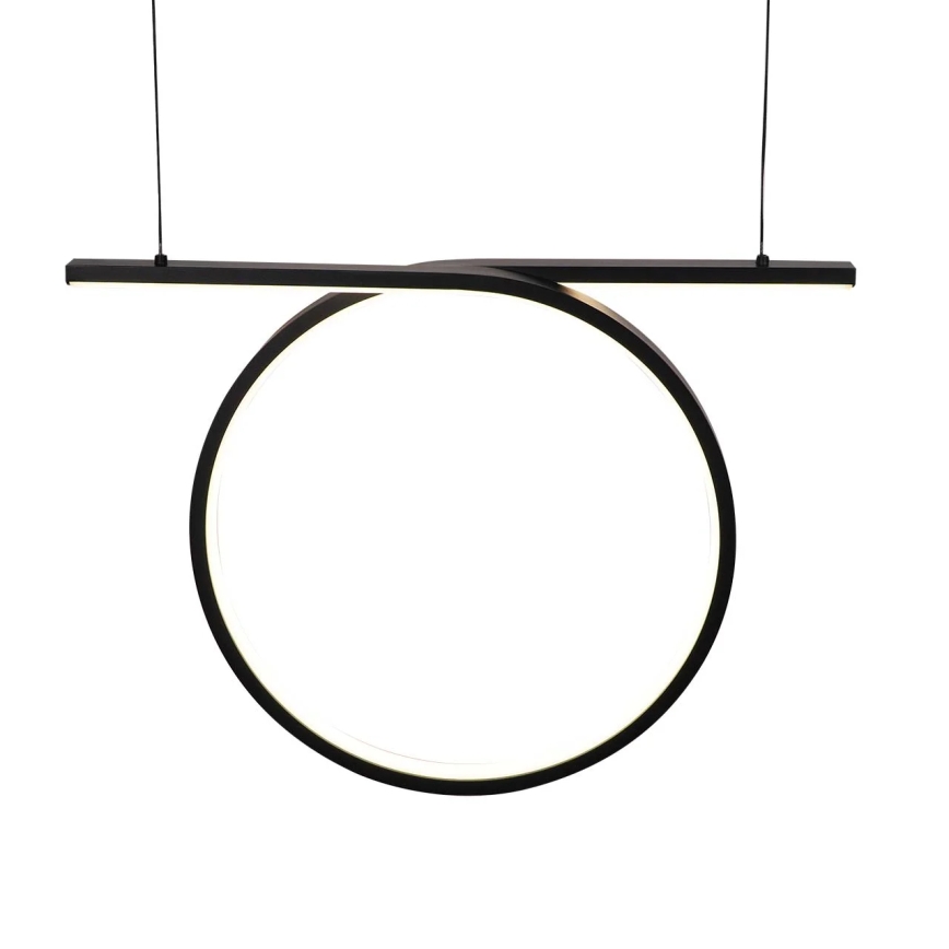 LED Lustr na lanku ODETTA LED/30W/230V 4000K černá