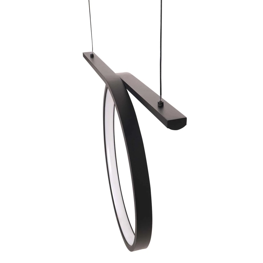 LED Lustr na lanku ODETTA LED/30W/230V 4000K černá