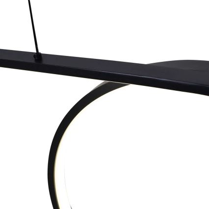 LED Lustr na lanku ODETTA LED/42W/230V 4000K černá