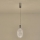 LED Lustr na lanku PERFORATO LED/6,3W/230V 3000K lesklý chrom pr. 13 cm