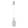 LED Lustr na lanku PERFORATO LED/6,3W/230V 3000K lesklý chrom pr. 20 cm