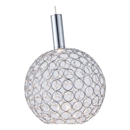 LED Lustr na lanku PERFORATO LED/6,3W/230V 3000K zlatá pr. 25 cm