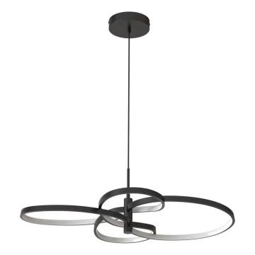 LED Lustr na lanku RIBBON LED/37W/230V 4000K černá