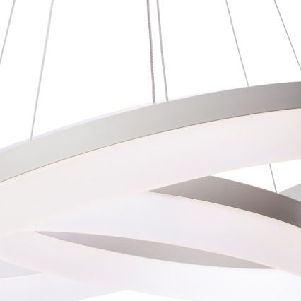 LED Lustr na lanku RING s dálkovým ovladačem LED/60W/230V