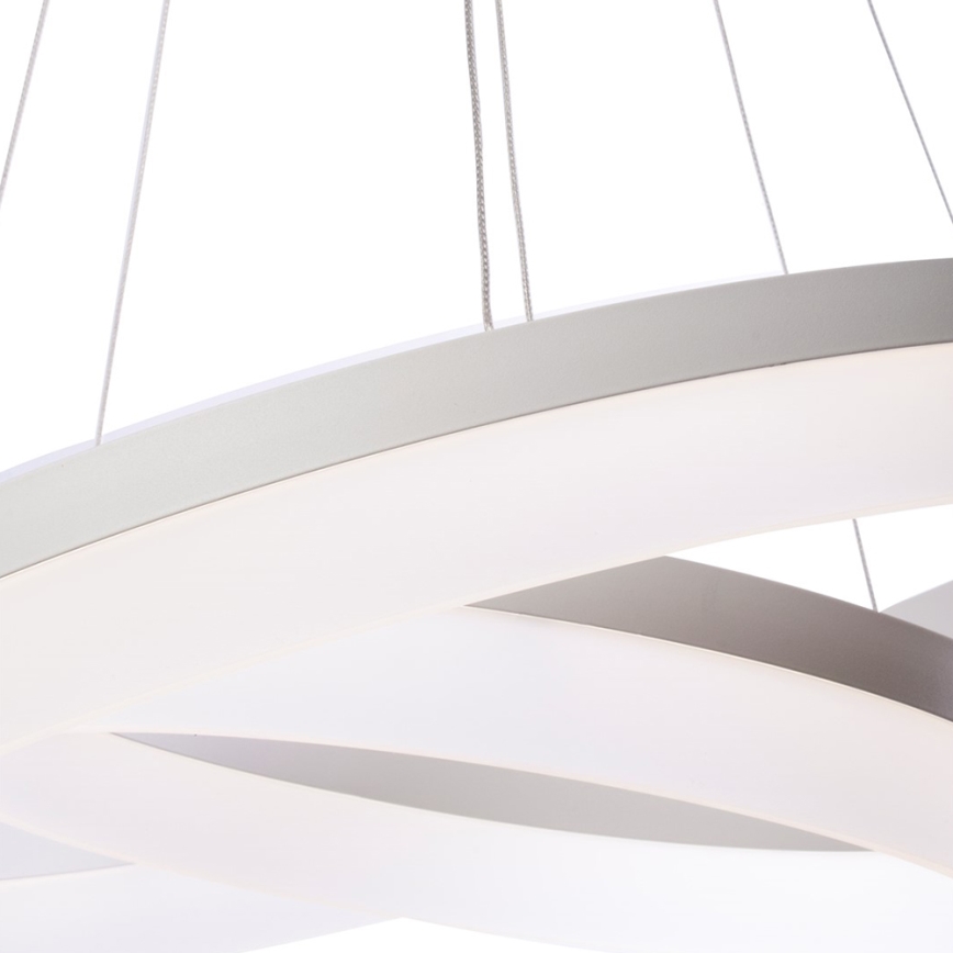 LED Lustr na lanku RING s dálkovým ovladačem LED/60W/230V