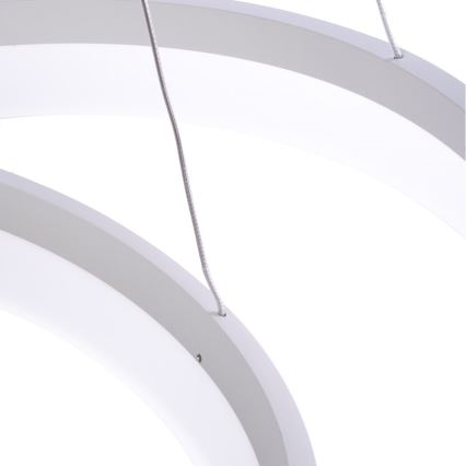 LED Lustr na lanku RING s dálkovým ovladačem LED/60W/230V