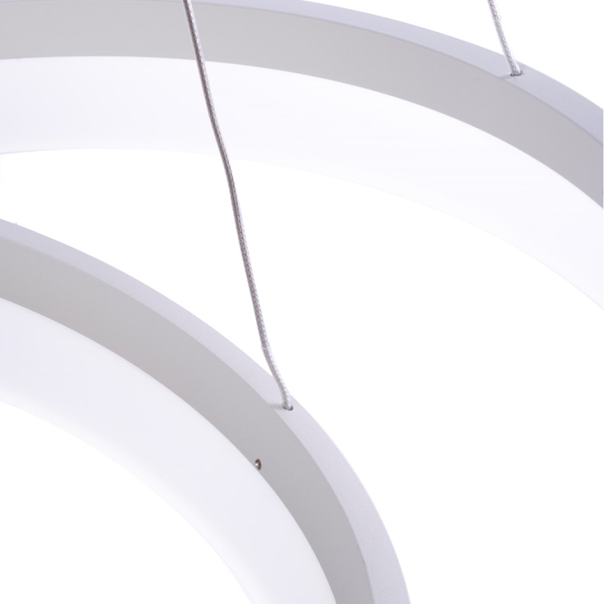 LED Lustr na lanku RING s dálkovým ovladačem LED/60W/230V
