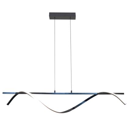 LED Lustr na lanku RUMBA LED/23W/230V 4000K lesklý chrom