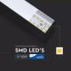LED Lustr na lanku SAMSUNG CHIP 1xLED/40W/230V 4000K černá