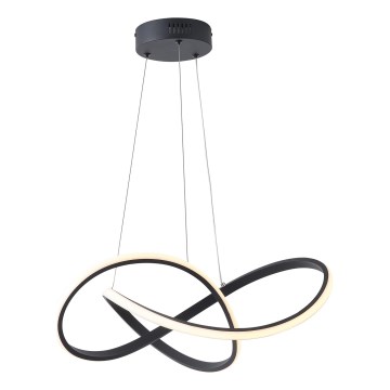 LED Lustr na lanku SATURN LED/30W/230V 3000K