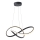 LED Lustr na lanku SATURN LED/30W/230V 3000K