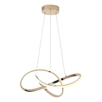LED Lustr na lanku SATURN LED/30W/230V 3000K