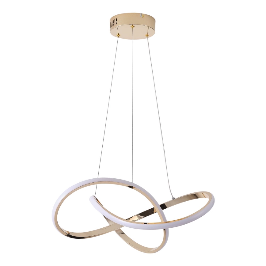 LED Lustr na lanku SATURN LED/30W/230V 3000K