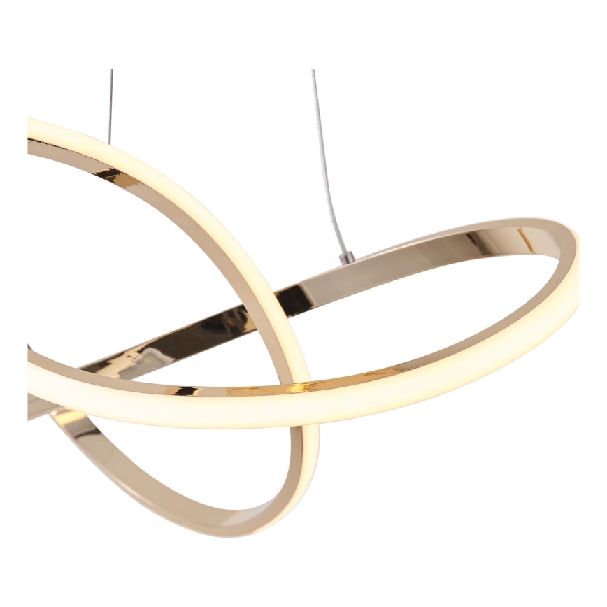 LED Lustr na lanku SATURN LED/30W/230V 3000K