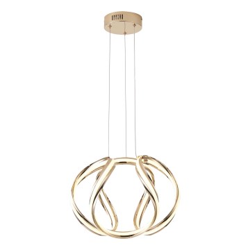 LED Lustr na lanku SATURN LED/38W/230V 3000K