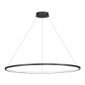 LED Lustr na lanku SATURNO LED/65W/230V pr. 120 cm IP44 černá