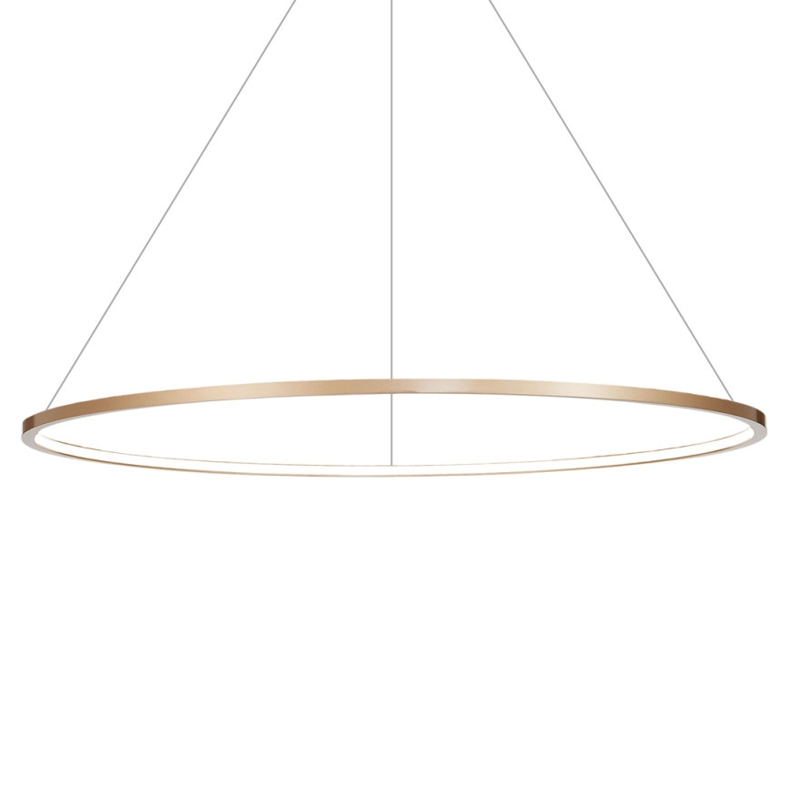 LED Lustr na lanku SATURNO LED/65W/230V pr. 120 cm IP44 zlatá