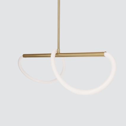 LED Lustr na lanku SUPREME LED/22W/230V 100 cm zlatá