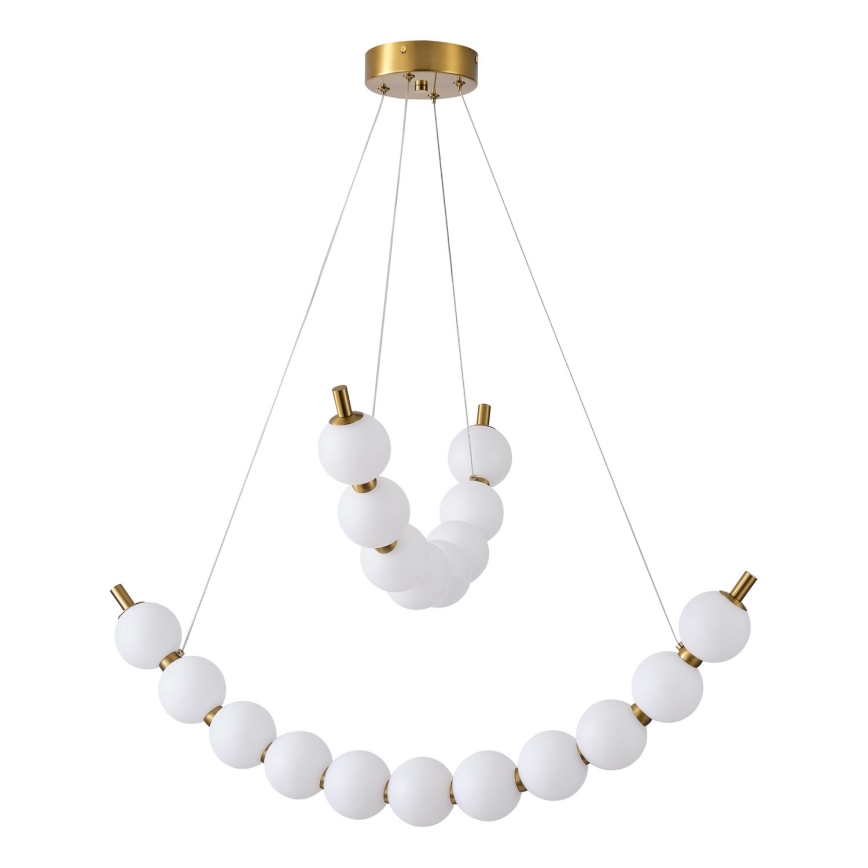 LED Lustr na lanku TREA LED/19W/230V 3000K