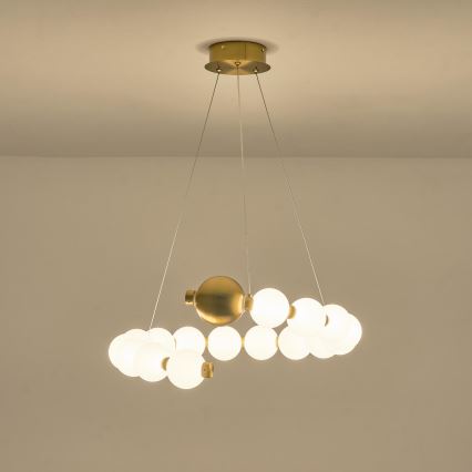LED Lustr na lanku TREA LED/20W/230V 3000K