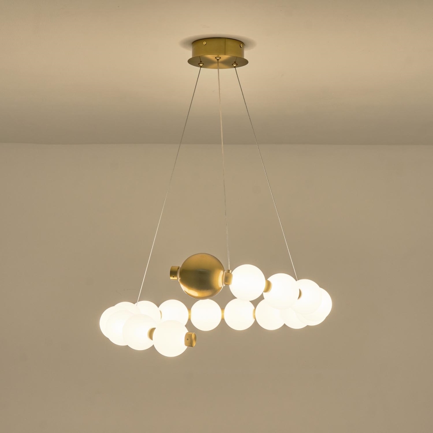 LED Lustr na lanku TREA LED/20W/230V 3000K