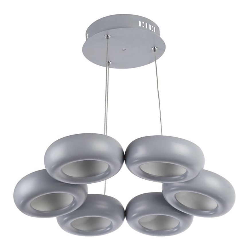 LED Lustr na lanku TYTANIO 6xLED/8W/230V