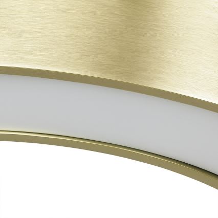 LED Lustr na lanku UNION LED/40W/230V 3000/4000/6500K pr. 40 cm zlatá