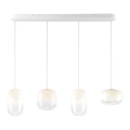 LED Lustr na lanku VASO LED/15W/230V bílá