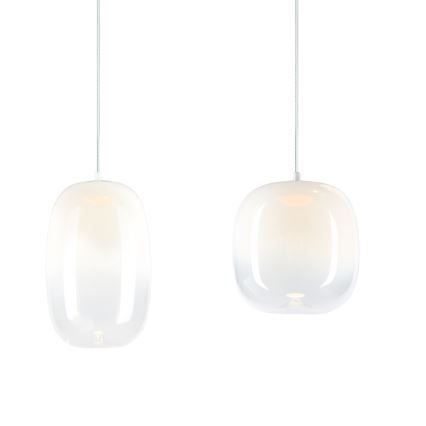 LED Lustr na lanku VASO LED/15W/230V bílá