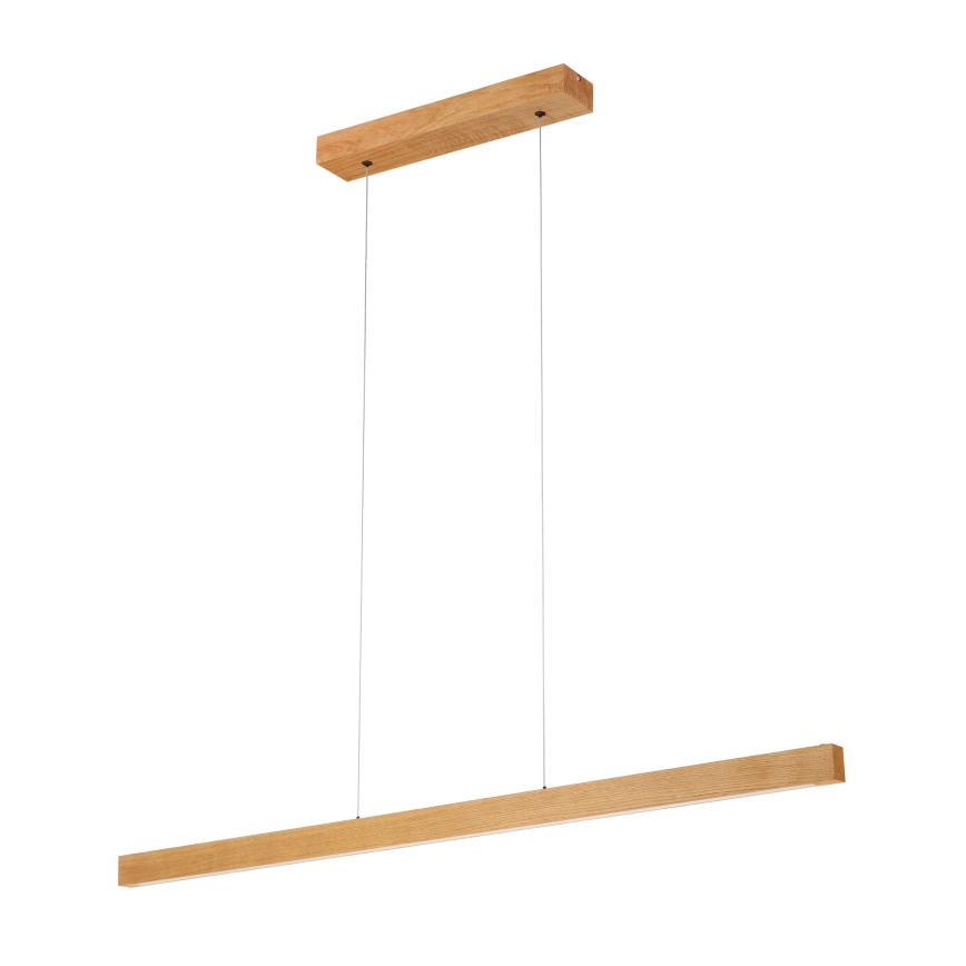 LED Lustr na lanku VERDE LED/18W/230V 3000K 106 cm dub