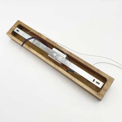 LED Lustr na lanku VERDE LED/18W/230V 3000K 106 cm dub