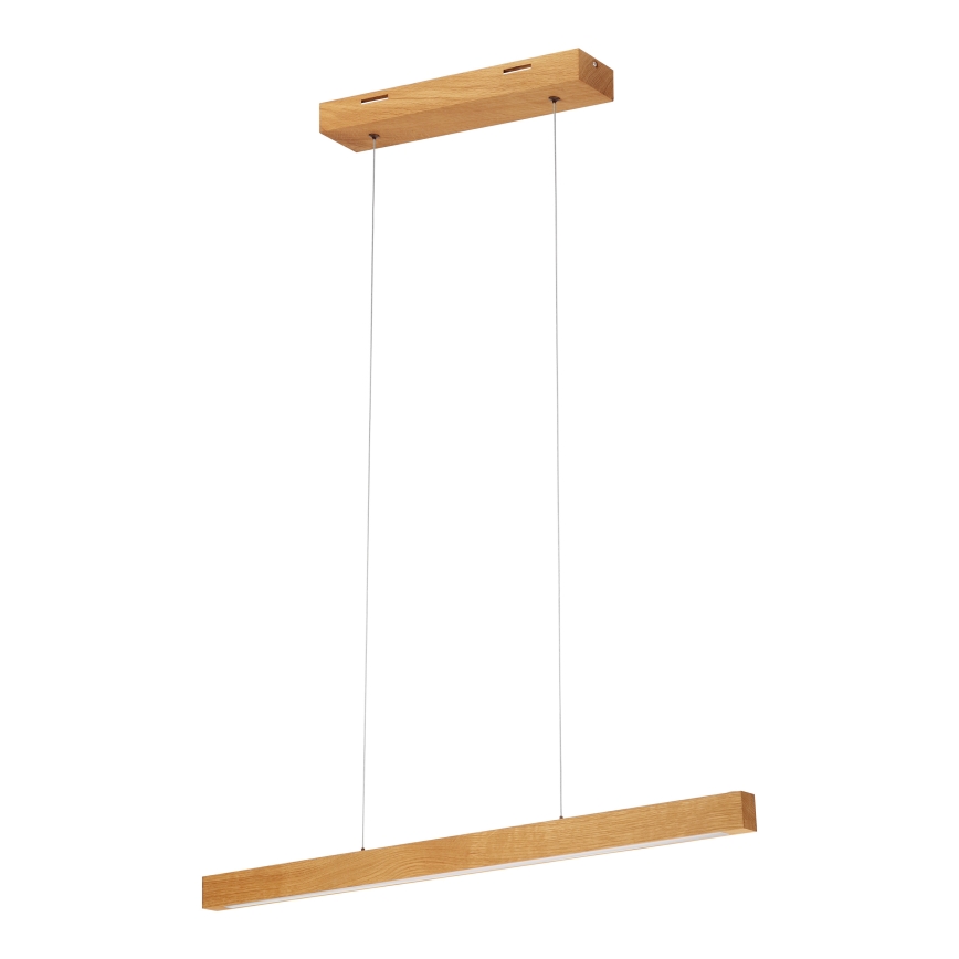 LED Lustr na lanku VERDE LED/18W/230V 3000K 76 cm dub