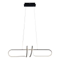 LED Lustr na lanku VERTIGO LED/54W/230V černá
