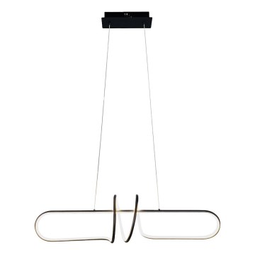 LED Lustr na lanku VERTIGO LED/54W/230V černá