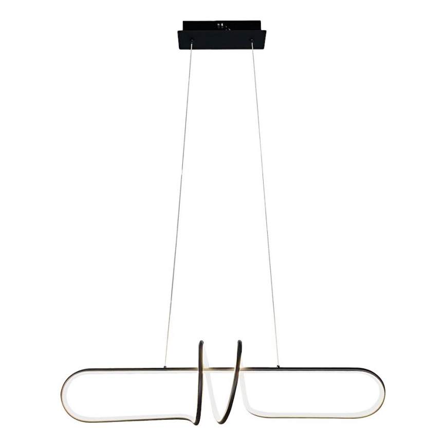LED Lustr na lanku VERTIGO LED/54W/230V černá