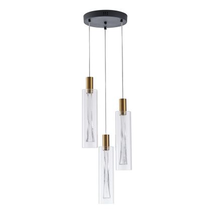 LED Lustr na lanku VIAL LED/21W/230V 3000K