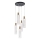 LED Lustr na lanku VIAL LED/38W/230V 3000K