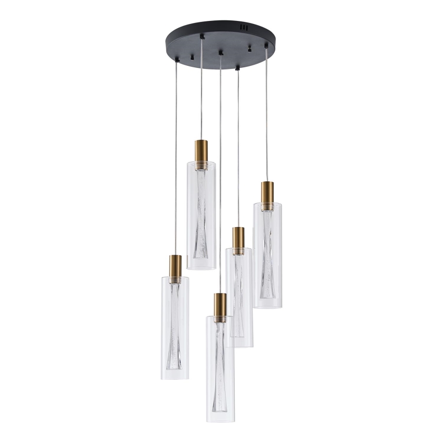 LED Lustr na lanku VIAL LED/38W/230V 3000K